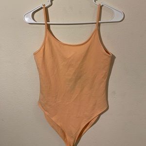 Forever 21 Orange Bodysuit